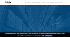 Desktop Screenshot of erdt-gruppe.de
